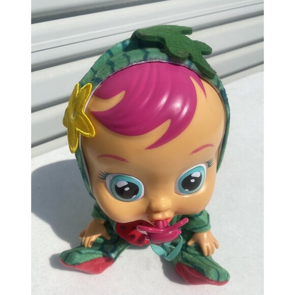 12" Cry Babies Tutti Frutti Doll Tested and Works - Picture 3 of 8